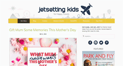 Desktop Screenshot of jetsettingkids.com